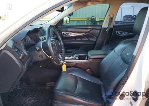 2013 Infiniti M37 z USA, uszkodzony, nr VIN JN1BY1AP7DM513119